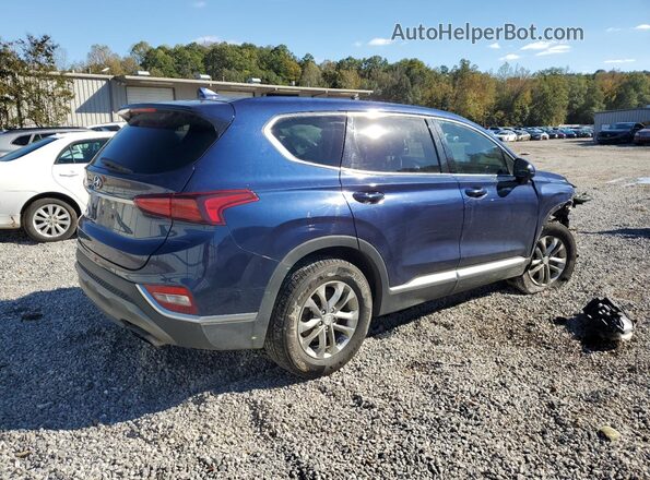 5NMS33AD8LH299955 2020 HYUNDAI SANTA Синий Задняя правая четверть