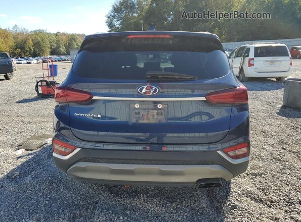 5NMS33AD8LH299955 2020 HYUNDAI SANTA Синий Вид сзади