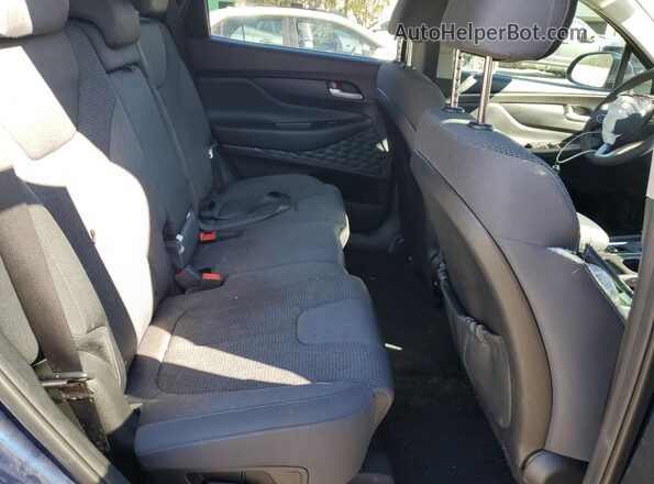 5NMS33AD8LH299955 2020 HYUNDAI SANTA Синий Вид задней части салона