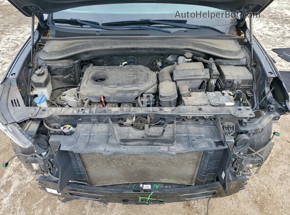 5NMS33AD9LH146629 2020 HYUNDAI SANTA Black Vista del compartimento del motor