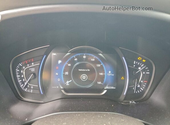 5NMS33AD9LH146629 2020 HYUNDAI SANTA Black Vista del cuadro de instrumentos