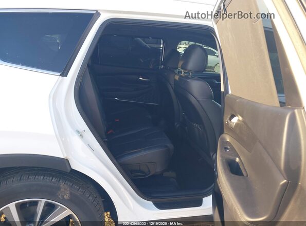 5NMS33ADXLH286401 2020 HYUNDAI SANTA FE White VIN კოდის სტიკერის ხედი