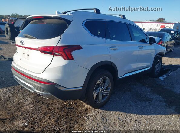 5NMS34AJ4NH444911 2022 HYUNDAI SANTA FE White Trasero derecho
