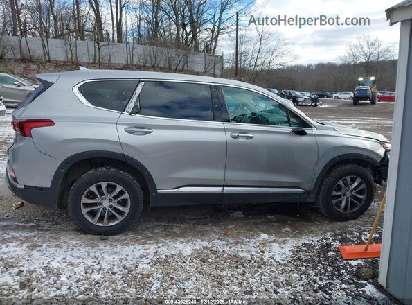 5NMS3CAD0LH202330 2020 HYUNDAI SANTA FE Silver Vista interior trasera