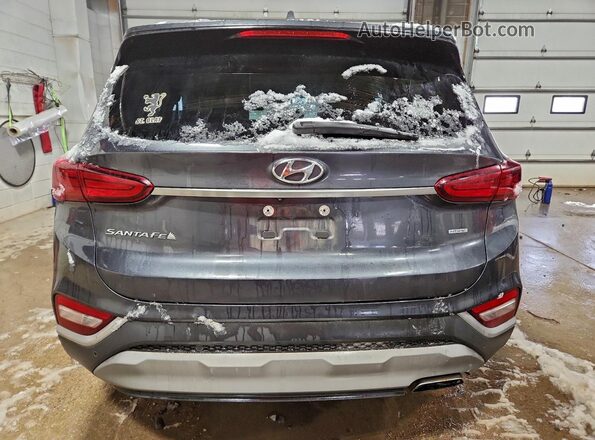 5NMS3CAD1LH293964 2020 HYUNDAI SANTA Gray უკანა ხედი