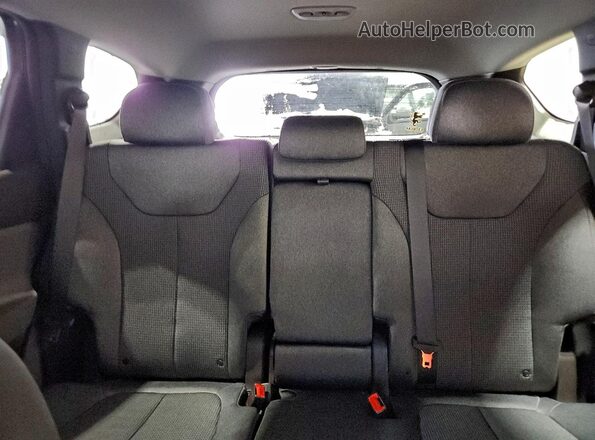 5NMS3CAD1LH293964 2020 HYUNDAI SANTA Gray უკანა სავარძლების ხედი