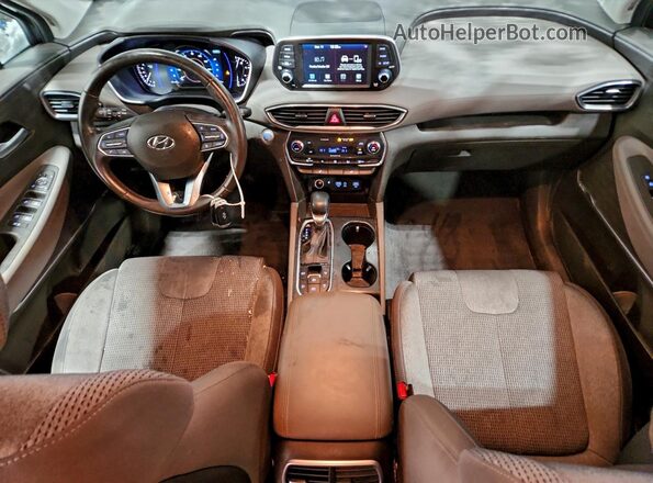 5NMS3CAD1LH293964 2020 HYUNDAI SANTA Gray წინა პანელის ხედი