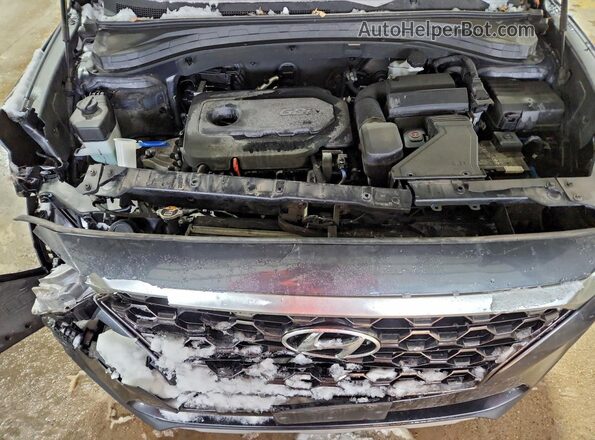 5NMS3CAD1LH293964 2020 HYUNDAI SANTA Gray ძრავის განყოფილების ხედი