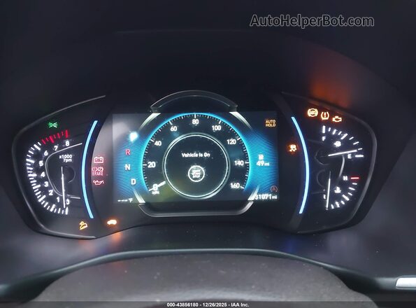 5NMS3CAD6LH303310 2020 HYUNDAI SANTA FE White Vista de los asientos traseros
