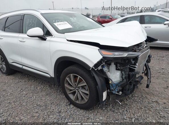 5NMS3CAD6LH303310 2020 HYUNDAI SANTA FE White 