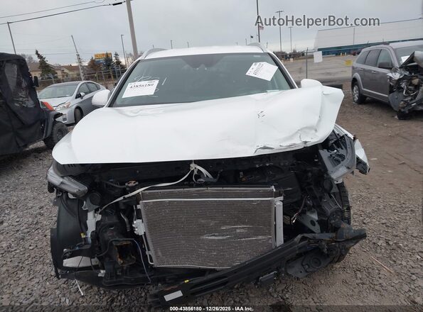 5NMS3CAD6LH303310 2020 HYUNDAI SANTA FE White Vista del cuadro de instrumentos