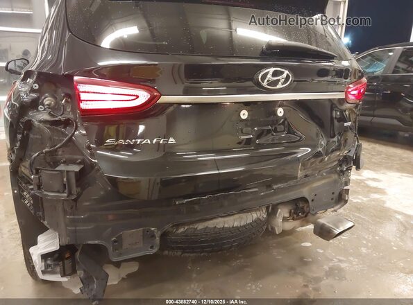 5NMS3CAD7LH225149 2020 HYUNDAI SANTA FE Black Widok z przodu