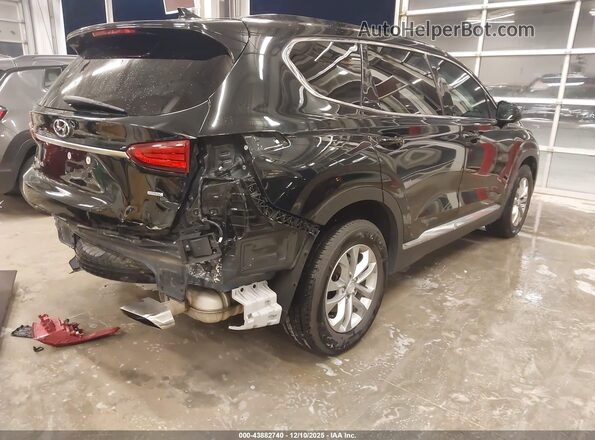 5NMS3CAD7LH225149 2020 HYUNDAI SANTA FE Black Tył prawy