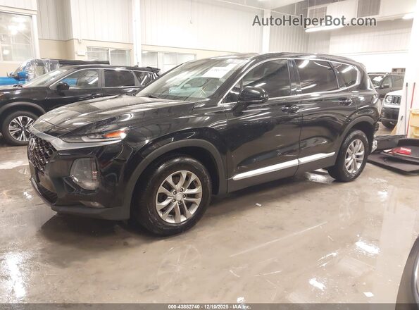 5NMS3CAD7LH225149 2020 HYUNDAI SANTA FE Black Przód lewy