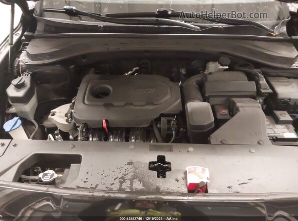 5NMS3CAD7LH225149 2020 HYUNDAI SANTA FE Black Widok z tyłu
