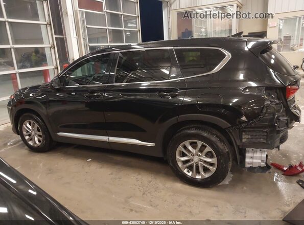 5NMS3CAD7LH225149 2020 HYUNDAI SANTA FE Black Widok wnętrza 360 stopni