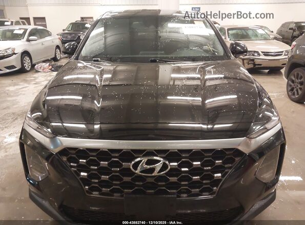 5NMS3CAD7LH225149 2020 HYUNDAI SANTA FE Black Widok zestawu wskaźników