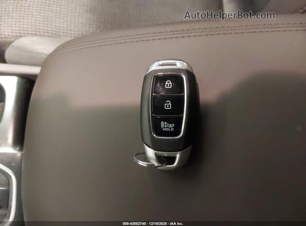 5NMS3CAD7LH225149 2020 HYUNDAI SANTA FE Black Widok deski rozdzielczej