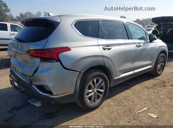 5NMS3CAD9LH205906 2020 HYUNDAI SANTA FE Серебряный Задняя правая четверть