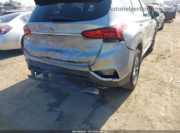 5NMS3CAD9LH205906 2020 HYUNDAI SANTA FE Серебряный Вид спереди