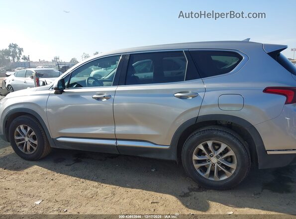5NMS3CAD9LH205906 2020 HYUNDAI SANTA FE Серебряный Панорамный вид салона 360°