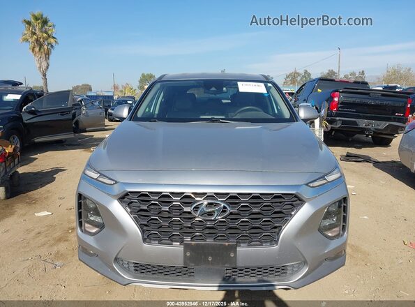 5NMS3CAD9LH205906 2020 HYUNDAI SANTA FE Серебряный Вид щитка приборов