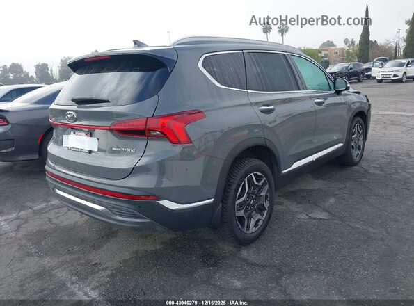 5NMS3DA12PH012997 2023 HYUNDAI SANTA FE HYBRID Gray Tył prawy