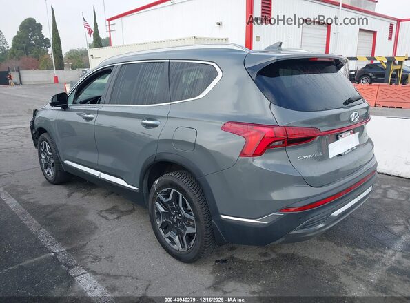 5NMS3DA12PH012997 2023 HYUNDAI SANTA FE HYBRID Gray Tył lewy