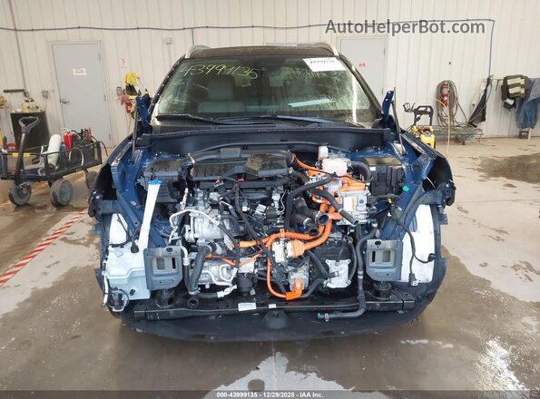 5NMS3DA15PH007468 2023 HYUNDAI SANTA FE HYBRID Blue წინა ხედი