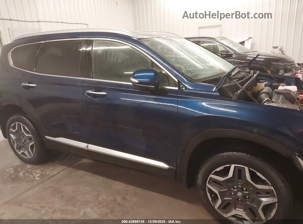 5NMS3DA15PH007468 2023 HYUNDAI SANTA FE HYBRID Blue სალონის 360-გრადუსიანი ხედი