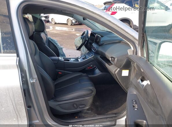 5NMS3DA17PH003311 2023 HYUNDAI SANTA FE HYBRID Silver წინა სალონის ხედი