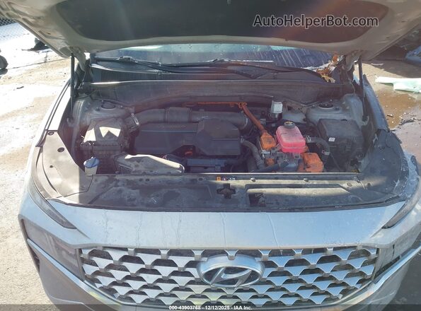 5NMS3DA17PH003311 2023 HYUNDAI SANTA FE HYBRID Silver უკანა ხედი