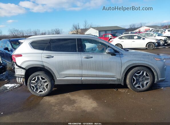 5NMS3DA17PH003311 2023 HYUNDAI SANTA FE HYBRID Silver უკანა სალონის ხედი