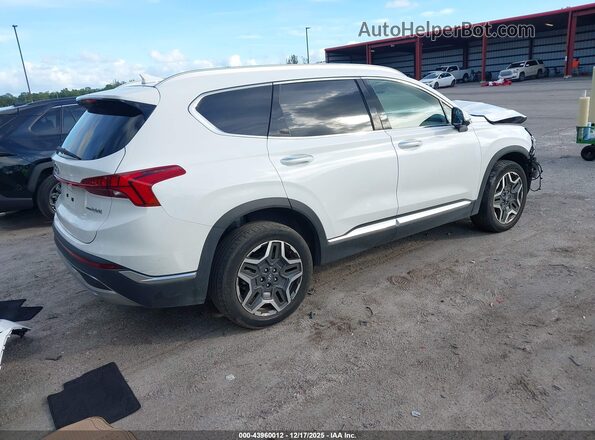5NMS3DA18PH016164 2023 HYUNDAI SANTA FE HYBRID White 