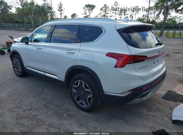 5NMS3DA18PH016164 2023 HYUNDAI SANTA FE HYBRID White 