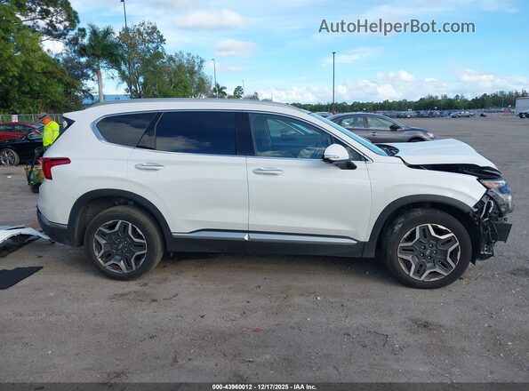 5NMS3DA18PH016164 2023 HYUNDAI SANTA FE HYBRID White 