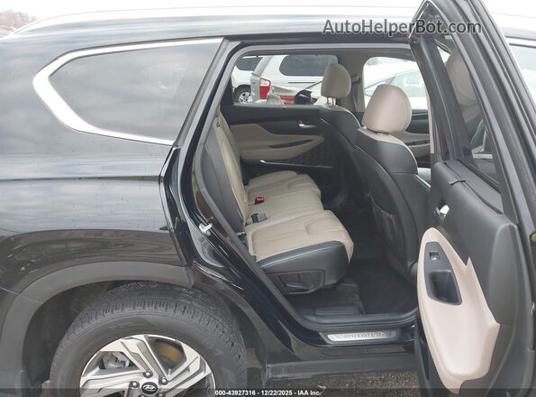 5NMS3DAJ1MH365520 2021 HYUNDAI SANTA FE Black Vista de la etiqueta del VIN