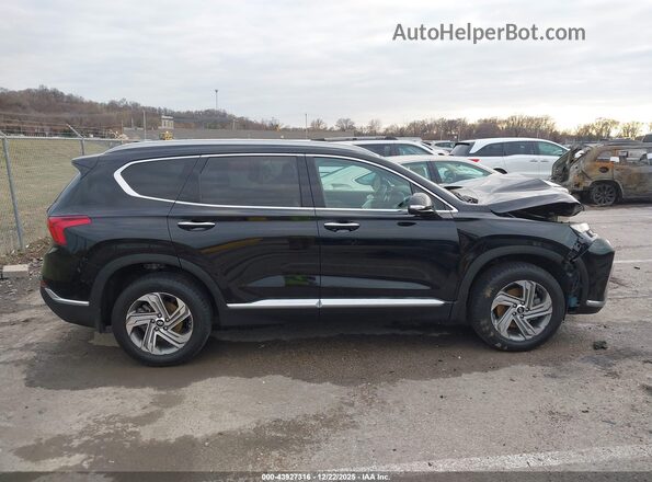 5NMS3DAJ1MH365520 2021 HYUNDAI SANTA FE Black Vista interior trasera