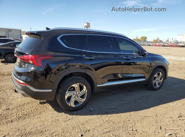 5NMS3DAJ1NH424731 2022 HYUNDAI SANTA Black Задня права чверть
