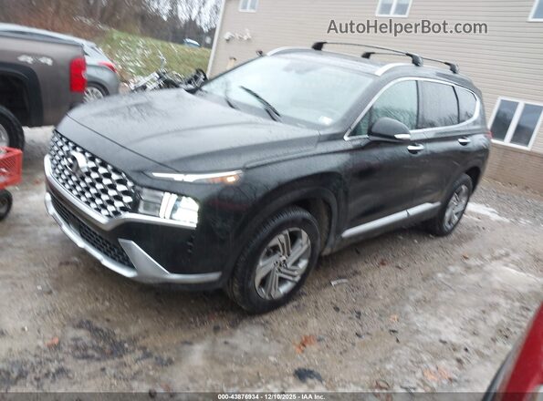 5NMS3DAJ3NH418798 2022 HYUNDAI SANTA FE Черный Передняя левая четверть