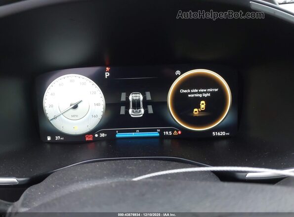 5NMS3DAJ3NH418798 2022 HYUNDAI SANTA FE Черный Вид задних сидений