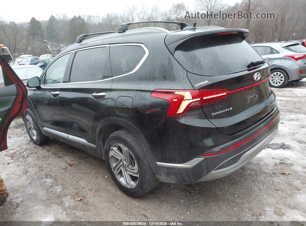 5NMS3DAJ3NH418798 2022 HYUNDAI SANTA FE Черный Задняя левая четверть