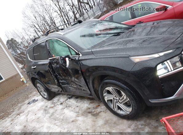 5NMS3DAJ3NH418798 2022 HYUNDAI SANTA FE Черный Вид задней части салона