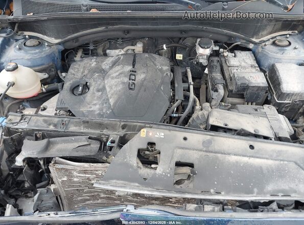 5NMS3DAJ4PH500980 2023 HYUNDAI SANTA FE Dark Blue Հետևի տեսք