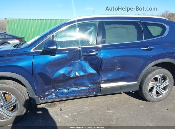 5NMS3DAJ4PH505449 2023 HYUNDAI SANTA FE Blue Դիմացի տեսք