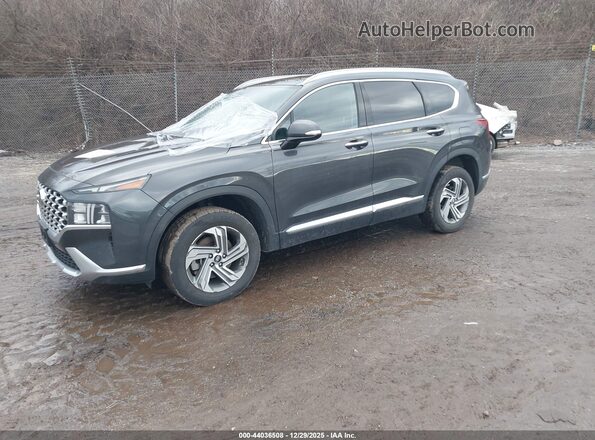 5NMS3DAJ5MH320810 2021 HYUNDAI SANTA FE Синий 
