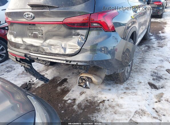 5NMS3DAJ6NH481300 2022 HYUNDAI SANTA FE Gray წინა ხედი