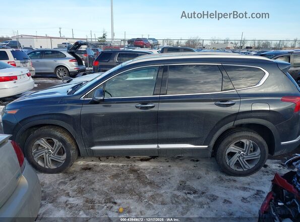 5NMS3DAJ6NH481300 2022 HYUNDAI SANTA FE Gray სალონის 360-გრადუსიანი ხედი