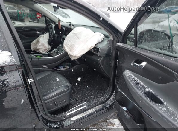 5NMS3DAJ7MH329413 2021 HYUNDAI SANTA FE Black Vista interior delantera