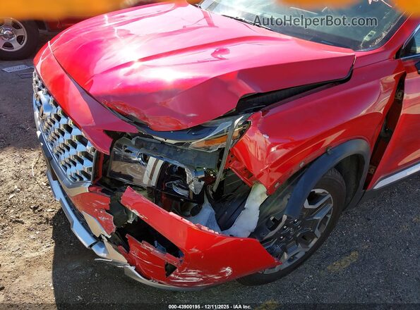 5NMS44AL2MH313487 2021 HYUNDAI SANTA FE Red Front view